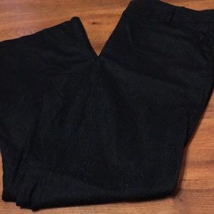 NWOT Lane Bryant size 20 black pants with shimmer